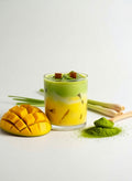 Mango Matcha Iced Latte Candle
