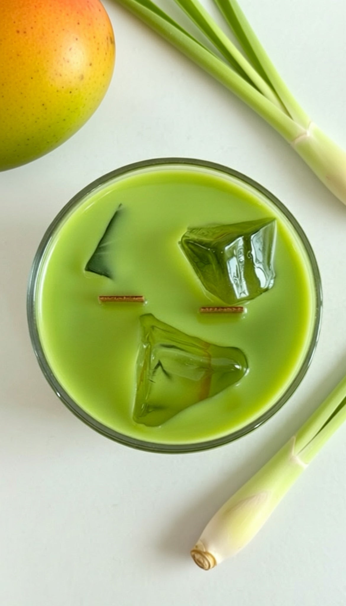 Mango Matcha Iced Latte Candle